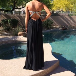 Black prom dress